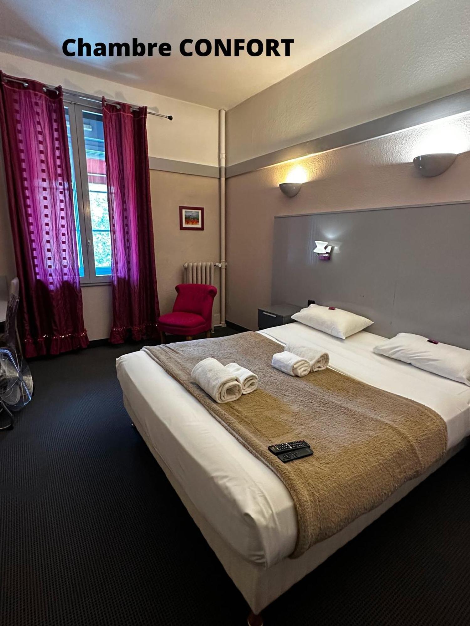 Hotel Terminus - Pizzeria Pizz'A Gogo - Salle De Sport - Face A La Gare Lons-le-Saunier Zewnętrze zdjęcie