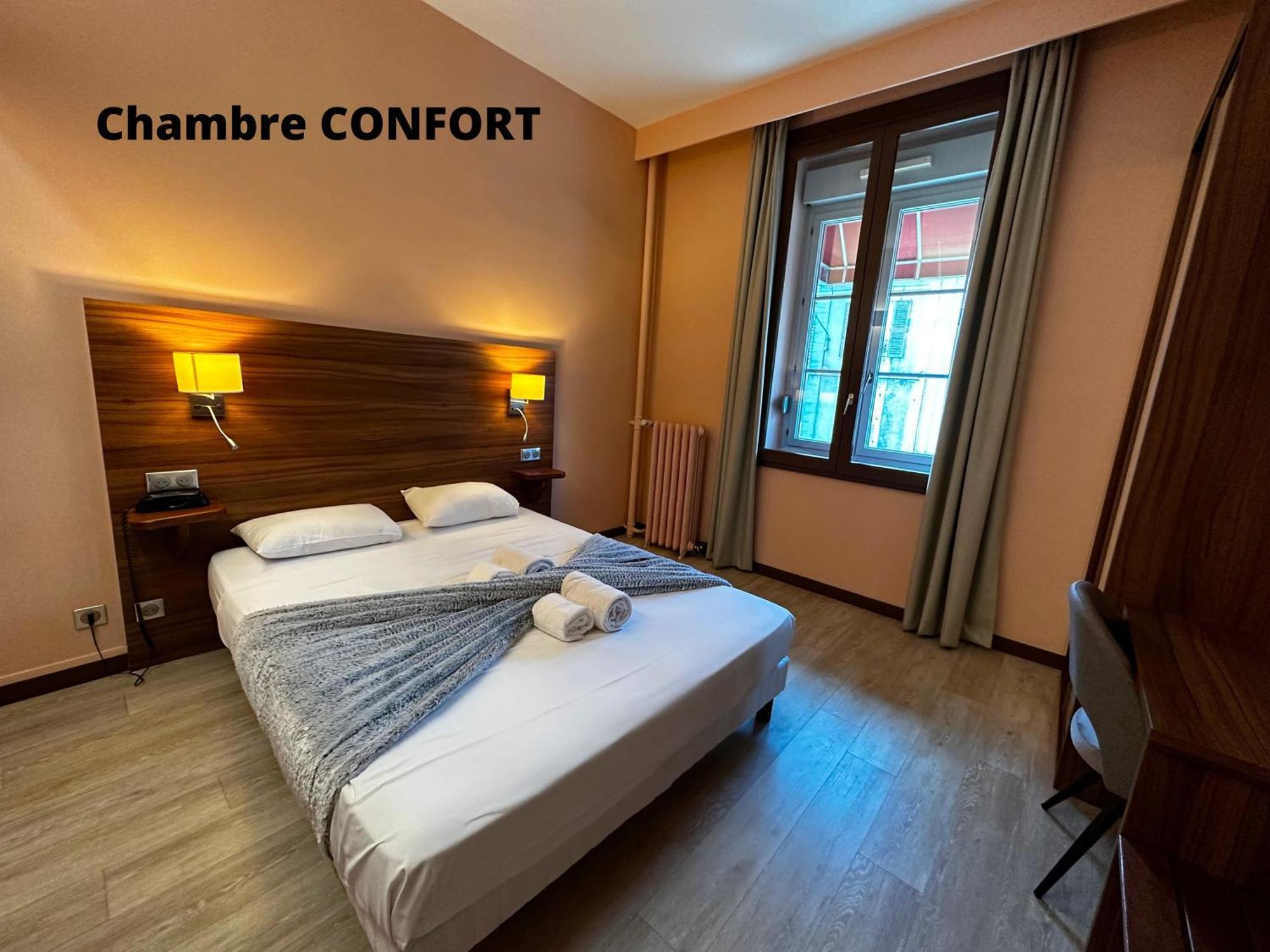 Hotel Terminus - Pizzeria Pizz'A Gogo - Salle De Sport - Face A La Gare Lons-le-Saunier Zewnętrze zdjęcie